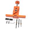 Cabinet Door Installation Jig 6mm 8mm 10mm 3 Point Drill Bits Wardrobe Door Panel Rebound Punching Positioner