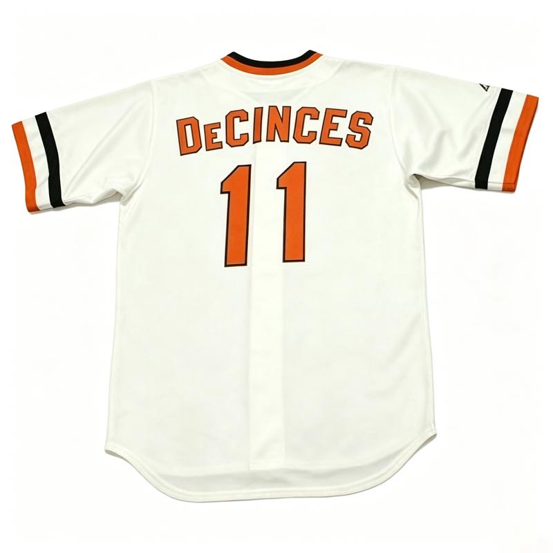 Genäht 1974-1983 Erwachsene Jugend EARL WEAVER PAUL BLAIR CAL RIPKEN EDDIE MURRAY MIKE FLANAGAN Throwback Baseballtrikot S-5XL