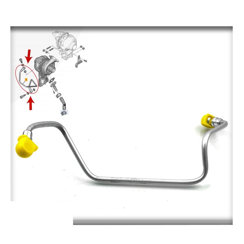 TURBO OIL FEED PIPE FOR FORD CITROEN PEUGEOT VOLVO 1.6 HDi 1479839 110BHP