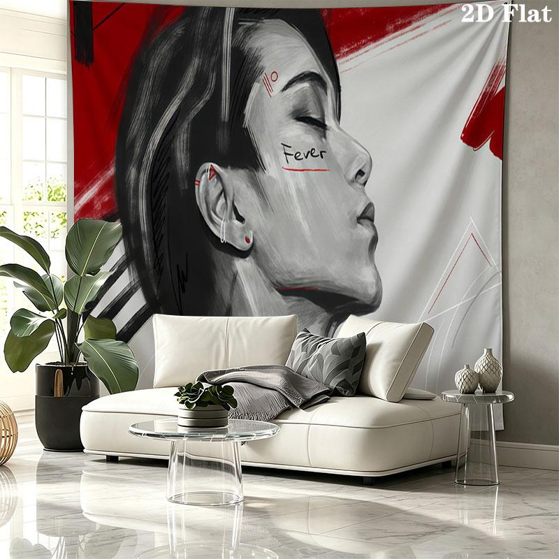 San Wall tapestry, aesthetic printed fabric blanket, suitable for bedroom, living room, and home decor.