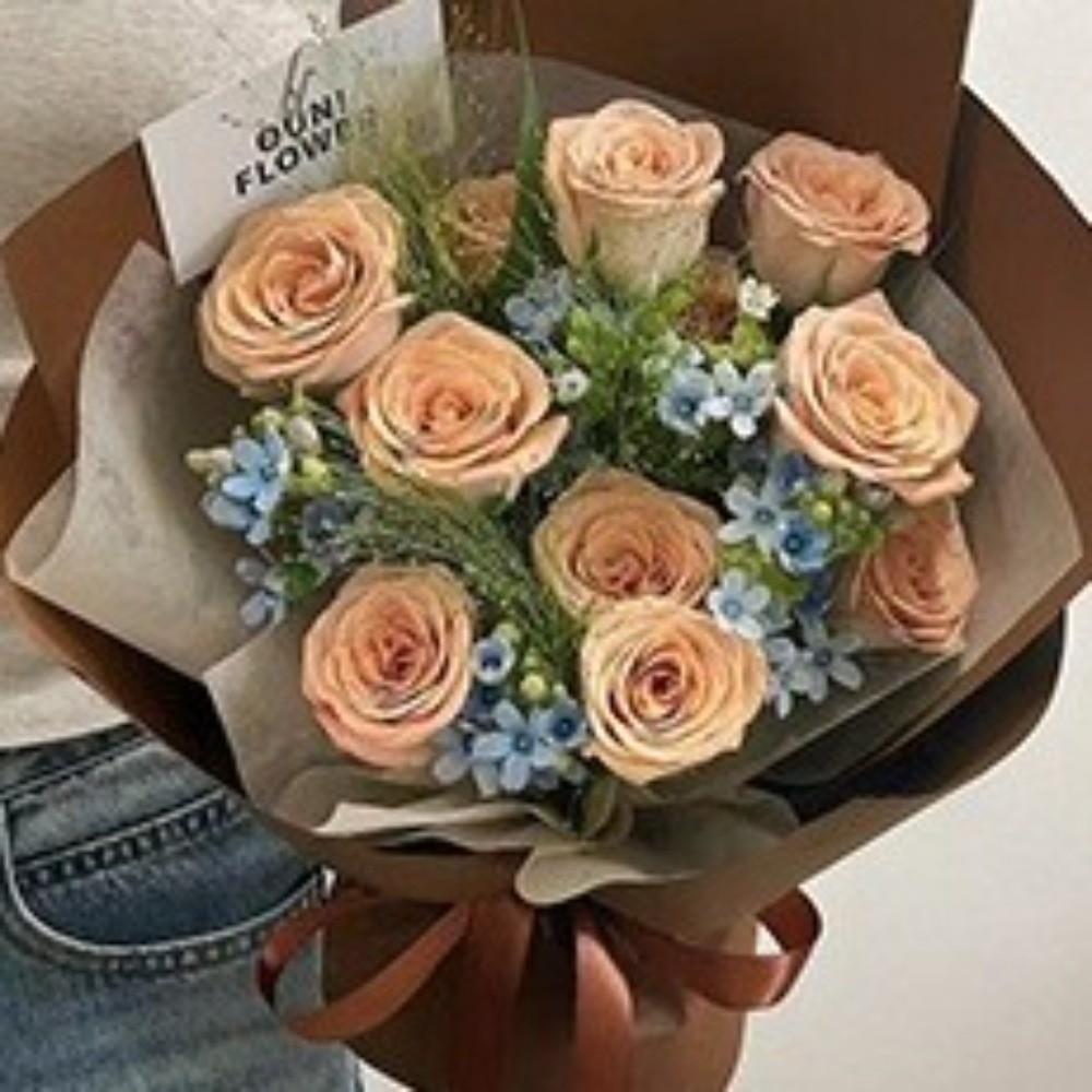 57cm*10m/Roll Flower Packaging Paper Waterproof Matte Waterproof Bouquet Packaging Paper Frosted Tear Resistant