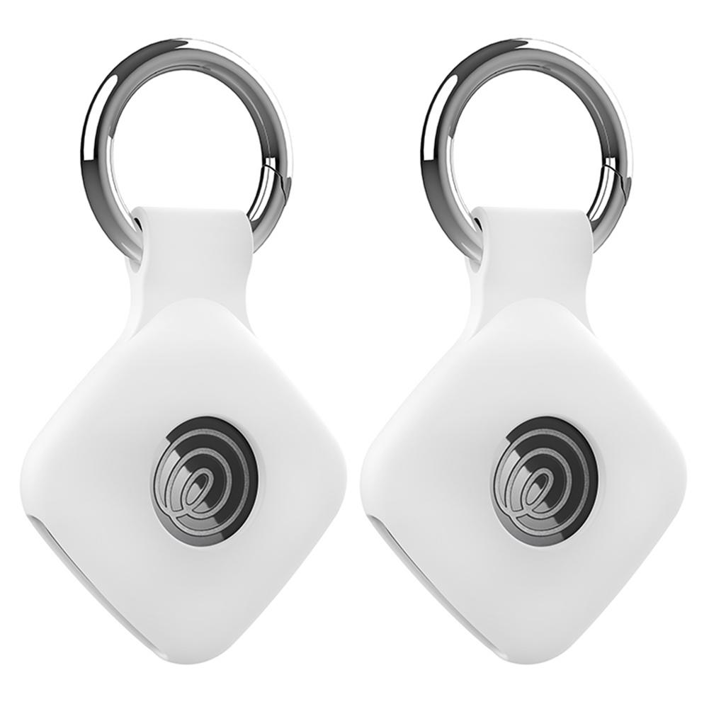 2 PCS Silicone Case for Tile Mate 2025 2025 Soft Flexible Scratch Resistant Cover W/ Keychain Holder Case Protective Cover