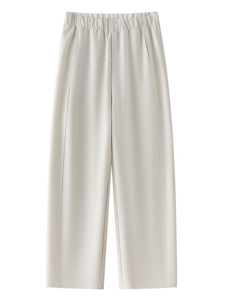 

2025 Women s High Waist White Harem Pants - Summer Scimitar Style, Relaxed & Lightweight Small белый