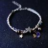 RUI RUI YU Star Moon Braided Bracelet Female Student Girlfriend Cute Children'S