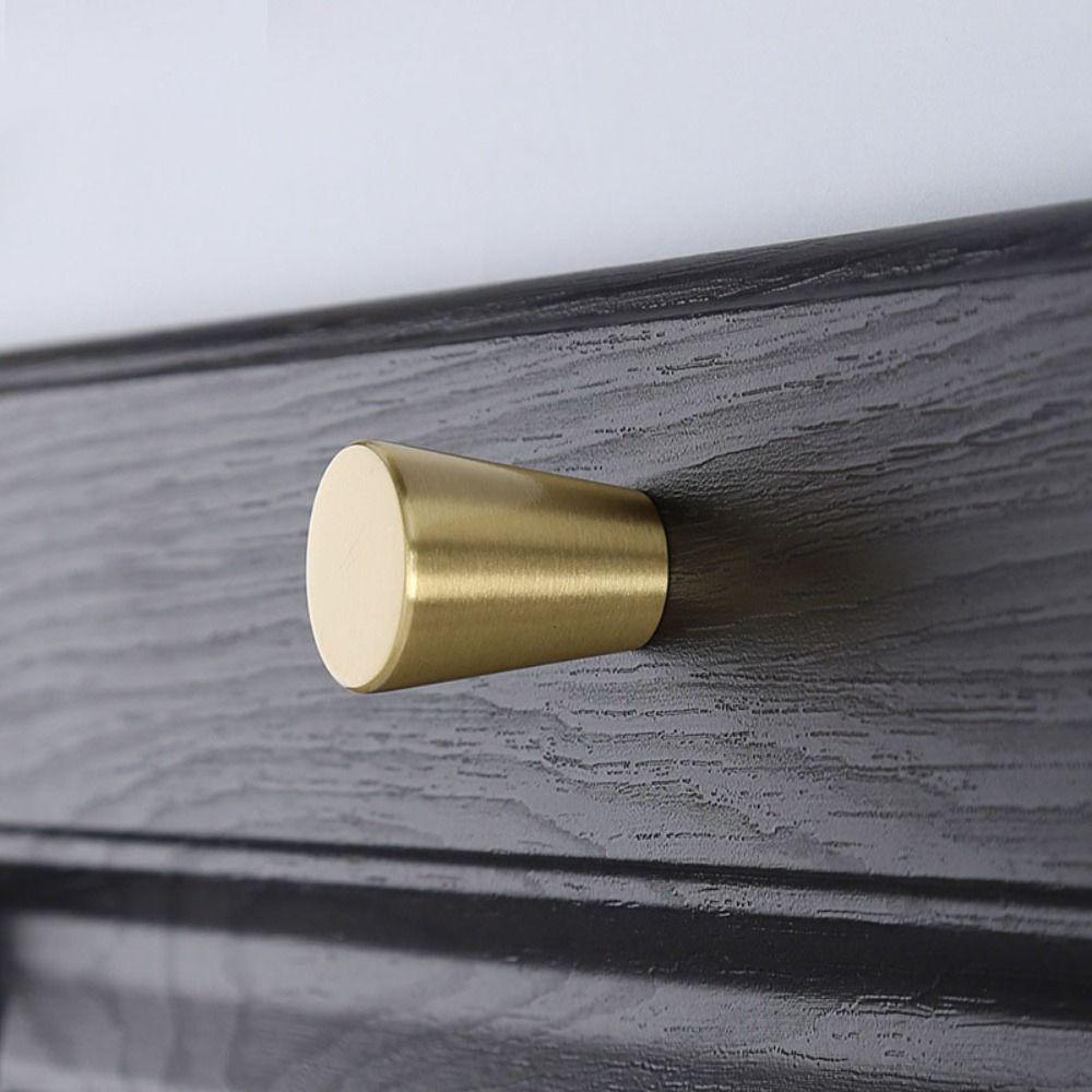Simple Drawer and Cabinet Door Copper Handles Modern All-copper Handles Brass Handles  Kitchen