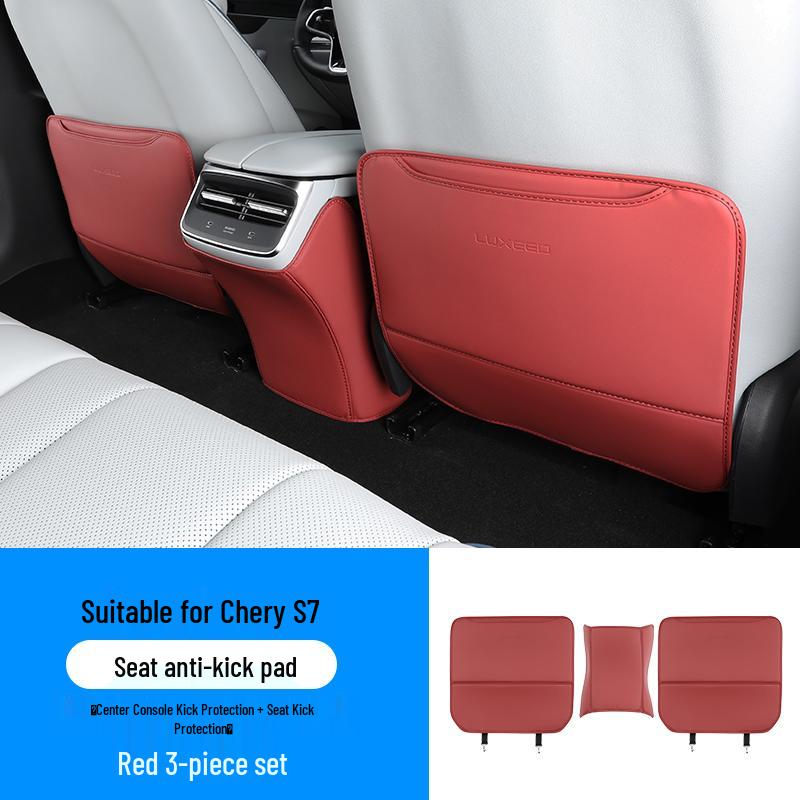 Zhiji S7 Rear Seat Anti-Kick Mat - Anti-Dirt Protection Pad for Car Interiors