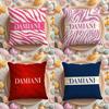 Italian Gorgeous D-Damiani Cushion Cover Home & Car Multi-Scene Pillow Cover - Reversible, Soft & Durable for Daily Use