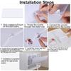 Universal Adjustable Air Conditioner Air Deflector Prevent Blowing Window Air Conditioner Windshield Easy Installation