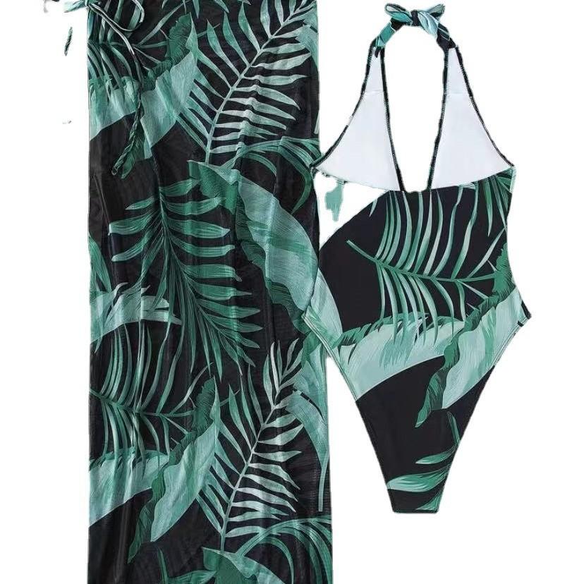 Women's Bikini Floral Sexy Quick-drying Swimsuit 2-piece Set