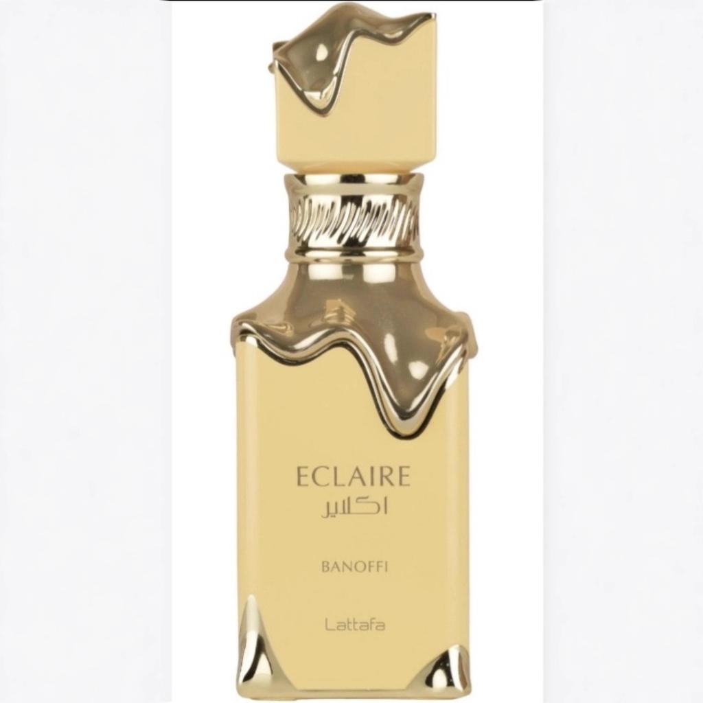 Lattafa Eclaire New Women's Perfume, Yellow Creamy Ice Cream Scent, Long Lasting Fragrance, Fresh & Sweet, 50ml Less