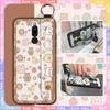 Kickstand Wrist Strap Phone Case For Xiaomi Redmi 8 Durable Waterproof Fashion Design Anti-dust Shockproof Soft case