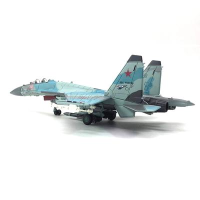 Druckguss Metalllegierung 1/100 Maßstab Su-35 Kampfflugzeug Flugzeug Replika Modell Su-35 Flugzeugmodell Spielzeug für Sammlung