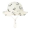 Baby Cotton Basin Hat Baby Cute Printed Fisherman Solid Color Sun Hat Ins Simple Hat 3-12M
