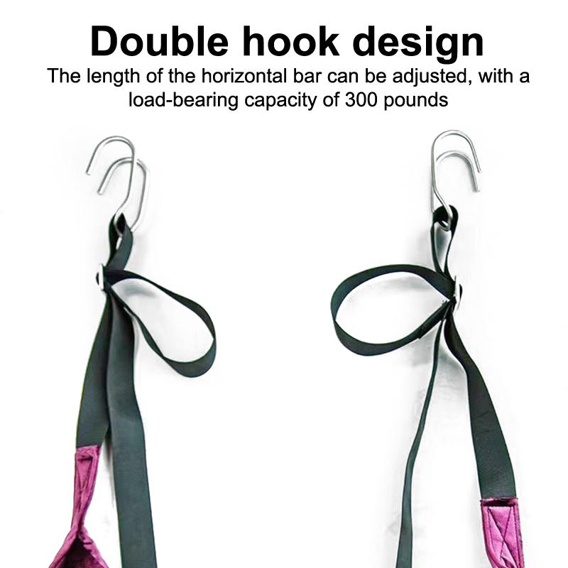 Spine Decompression Decompression Device Soft Comfortable Lightweight Back Stretcher For Home Door Office Outdoor Travelling