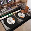Other Similar Designs Theme Soft Crystal Velvet Rug Custom Name & Text Print Non Slip Floor Rug for Bedroom Living Room