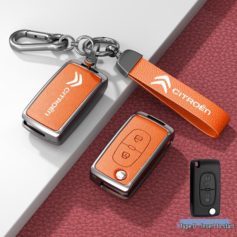 Car Key Cover & Buckle for Citroen C3XR, C4L, Tianyi, C5, C4 Sega, Elysee, C6 Models