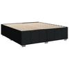 Vidaxl Bed Frame Without Mattress, Black, 200X200 Cm, Upholstered