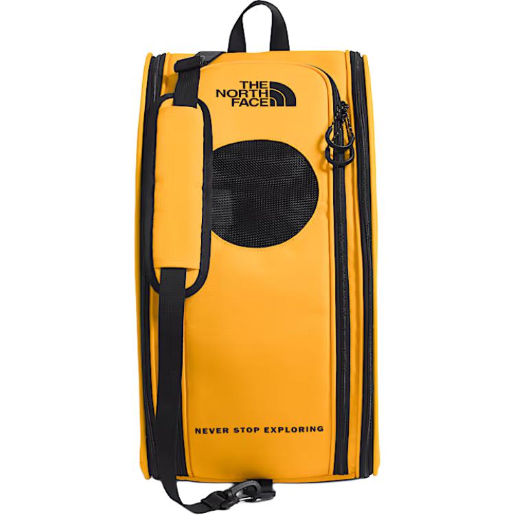 

The North Face TNF Fashion Simple Nylon Travel Storage Bag Unisex Bags Yellow Black NF0A8EKP Yellow & Black