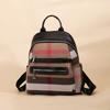 Canvas Light Luxury Bag Head Layer Cowhide Backpack Large Capacity Unisex Casual Backpack