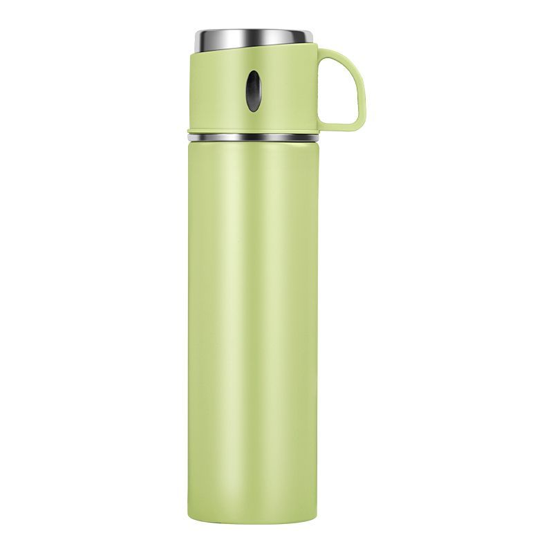 Intelligence Thermos Cup 500ml Vacuum Flasks Portable Stainless Steel Thermos Cup Water Bottle Travel Tea Mug Office Thermos Cup
