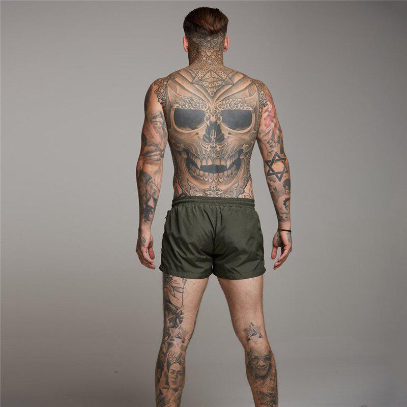 Muscleguys Summer Fitness Gyms Shorts Muscle guys Breathable Comfortable Shorts Men Workout Running Short Pants Sportwear Shorts