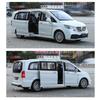 NEU 1/24 Benz V260 MPV Legierungsmodellauto Spielzeug Die-Cast Guss Sound und Licht Rückzieher Auto Spielzeug für Kinder Fahrzeug
