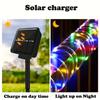 7m/12m 100LED Solar String Lights Outdoor Waterproof Garden Rope Lights with 8 Modes for Party Wedding Patio Holiday Decoration