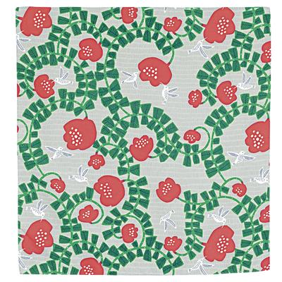 Musubi Katakata Aqua Drop Furoshiki Approximately Hummingbird Made In (water-repellent) (wrapping Cloth), 70cm, Design, Gray, Japan, 10283-202
