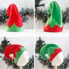 Pointed Top Design Elf Hat Plush Christmas Headwear Cheerful Christmas Hat For Boys Girls