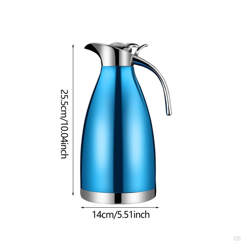 Stainless Steel Coffee Carafe Water Dispenser Insulated Bottle for Lemonade Milk