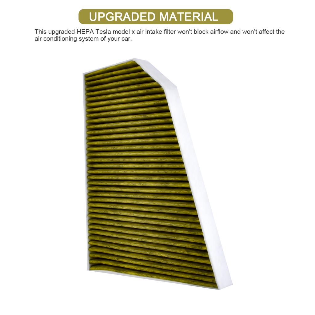 For Tesla X-type in car air filters 2015-2020 1039042-00-B 10390420B automotive parts car Accessories