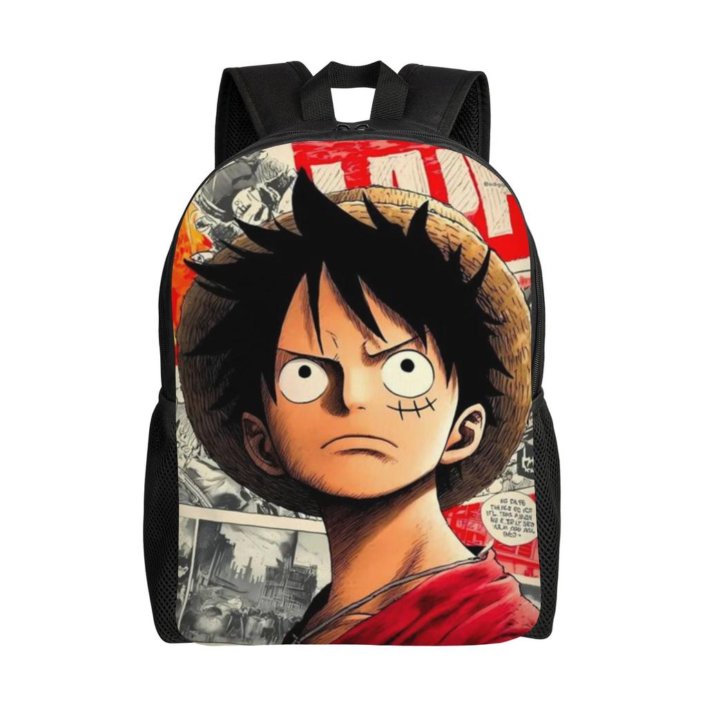 Back To School Season Gear 5 Luffy Rucksack One Piece Unisex Snack Storage Backpack