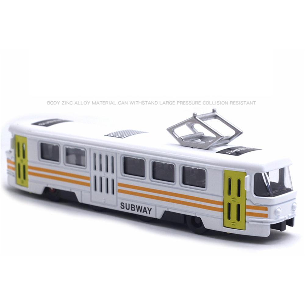 4Pcs Car Toys, Bus Train Model Toys, Car Toys, Inertia Car, Door Opening, Bus Toys, Education Toys, Desktop Decoration for Children 4-6 Years Old
