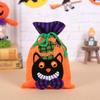 Halloween Velvet Candy Bags for Kids Trick-or-Treat Pumpkin Witch Drawstring Pouch Party Favors