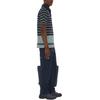 Burberry Striped Cotton Polo Shirt 81105951