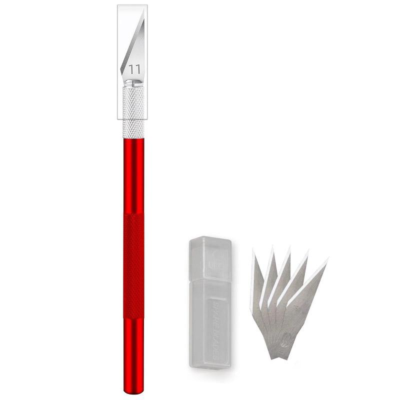 Multicolor Stainless Steel Engraving Knife Blades, Metal Blade, Wood Carving Blade Replacement, Surgical Scalpel Craft Tools,