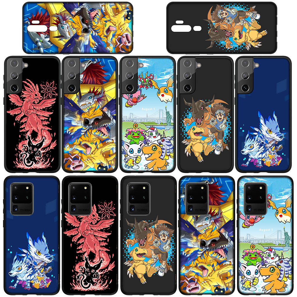 Phone Case for Samsung Galaxy S25 S24 S23 iPhone 16 15 Xiaomi Redmi Note 14 13 12 16E 11 ProOPPO Moto Huawei Digimon Adventure Digital Monster Cover