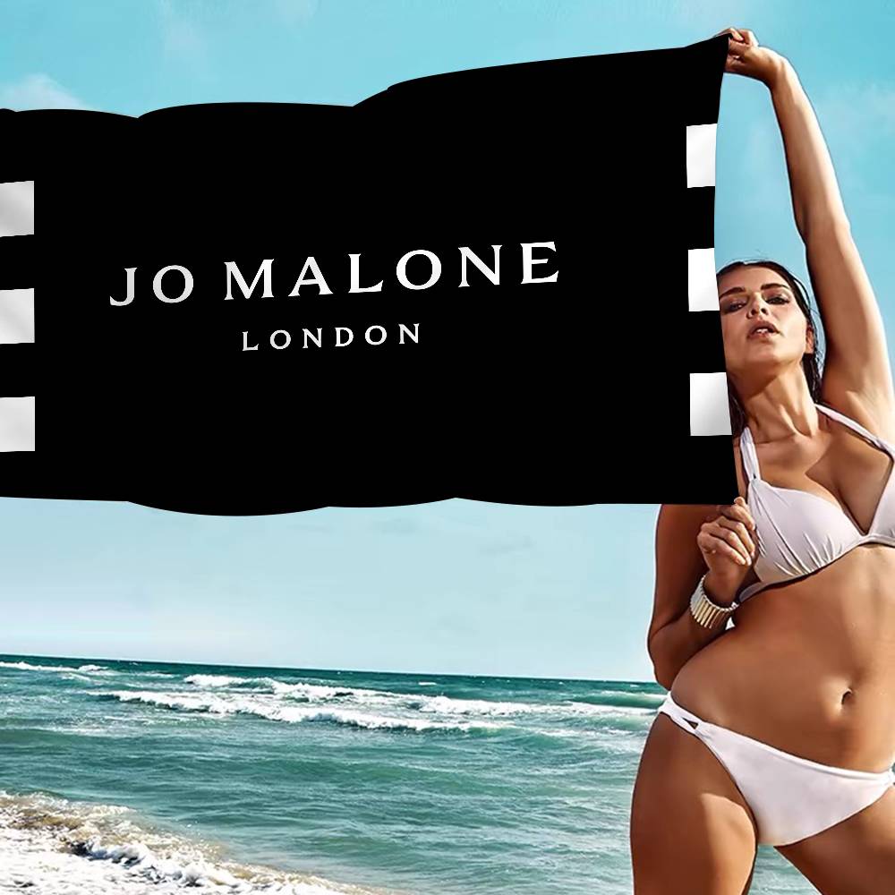 J-Jo M-Malone LOGO Fashion Anime Beach Swimming Towel Soft Absorbent Washcloth Children's Gifts For Kids Travel Camping Gym
