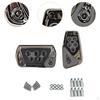 Car Foot Pedal Pads Set Brake Accelerator Covers Anti Slip Garage Replacements Nonslip for