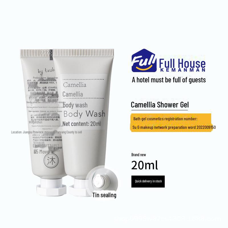 

Одноразовые флаконы для шампуня и геля для душа 20 мл для отелей - упаковка 1000 шт. 100 bottles/small box