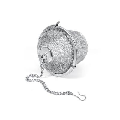 6.5cm Practical Tea Ball Sphere Spice Strainer Mesh Infuser Filter Stainless Steel Herbal