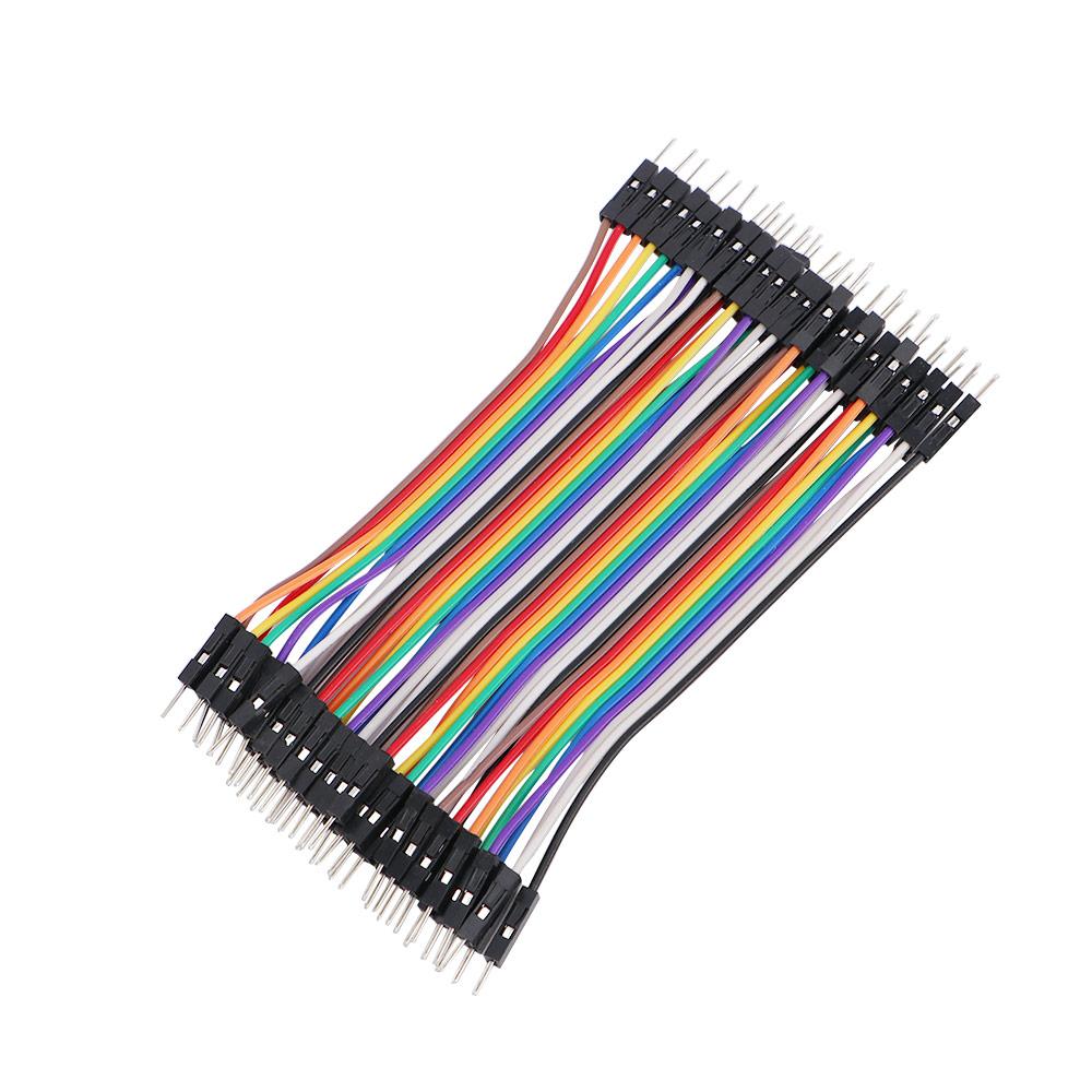 40PIN Arduino Male To Female Breadboard 10cm 2.54mm Electronic Kit Dupont Cable Connector Jumper Wire