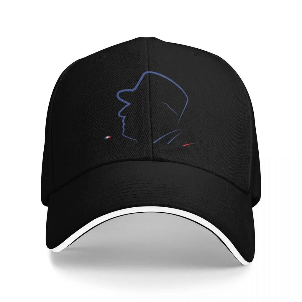 General De Gaulle French Head of State / Tricolor Baseball Cap Military Cap Man Sunscreen Women's Hats Men's