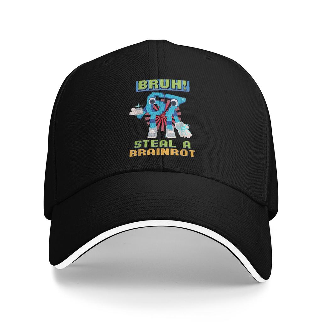 Haunted by Meme Halloween Pumpkin Baseball Cap Fashion Sandwich Hats Unisex Breathable Caps Hat Sport
