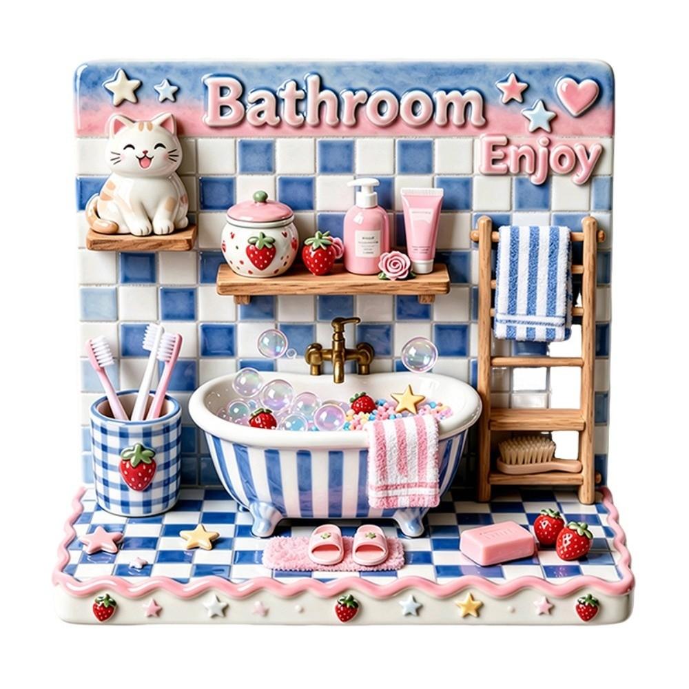 3D Relief Fridge Magnet Cartoon Pattern Decorative Fridge Magnet  Refrigerator Decoration