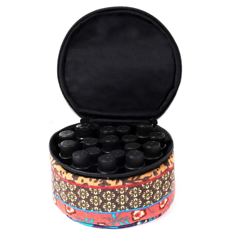 9Bottle Essential Oil Case 15Ml 10Ml 5Ml Holder Storage Aromatherapy Hand Bag