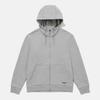 Descente Sports Terry Oversized Hooded Zip-Up Jacket Melange Gray Sr123Uft11 (A Type)