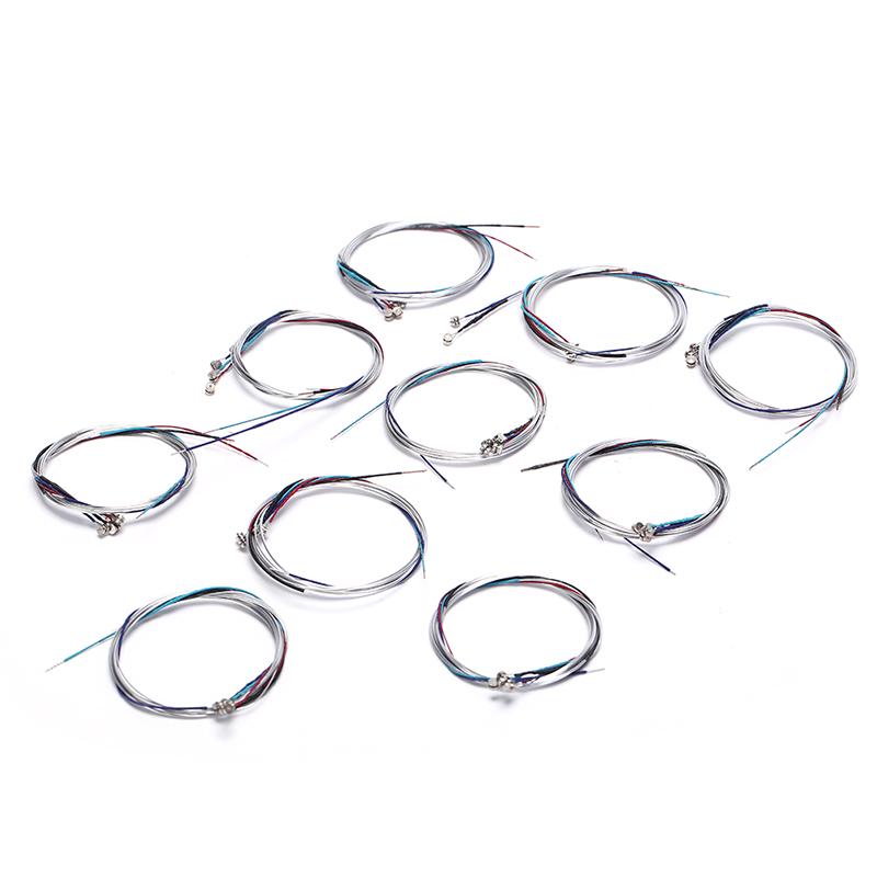 Set di 10 Set di Corde per Violino Nucleo in Acciaio E A D G Parti di Ricambio Accessori per Violino