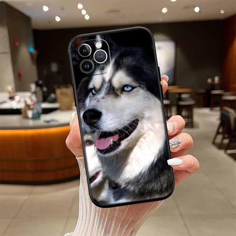 RE36 Husky Puppy Dog Case for Motorola Edge 60 60s 70 G86 G56 G54 E14 G04S G45 G54 G64 S30 S50 X30 X40 X50 Pro Power