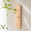 Wooden Wall Mounted Planter Vase Water Plant Tube Stand Wall Decoration  Wall Decoration